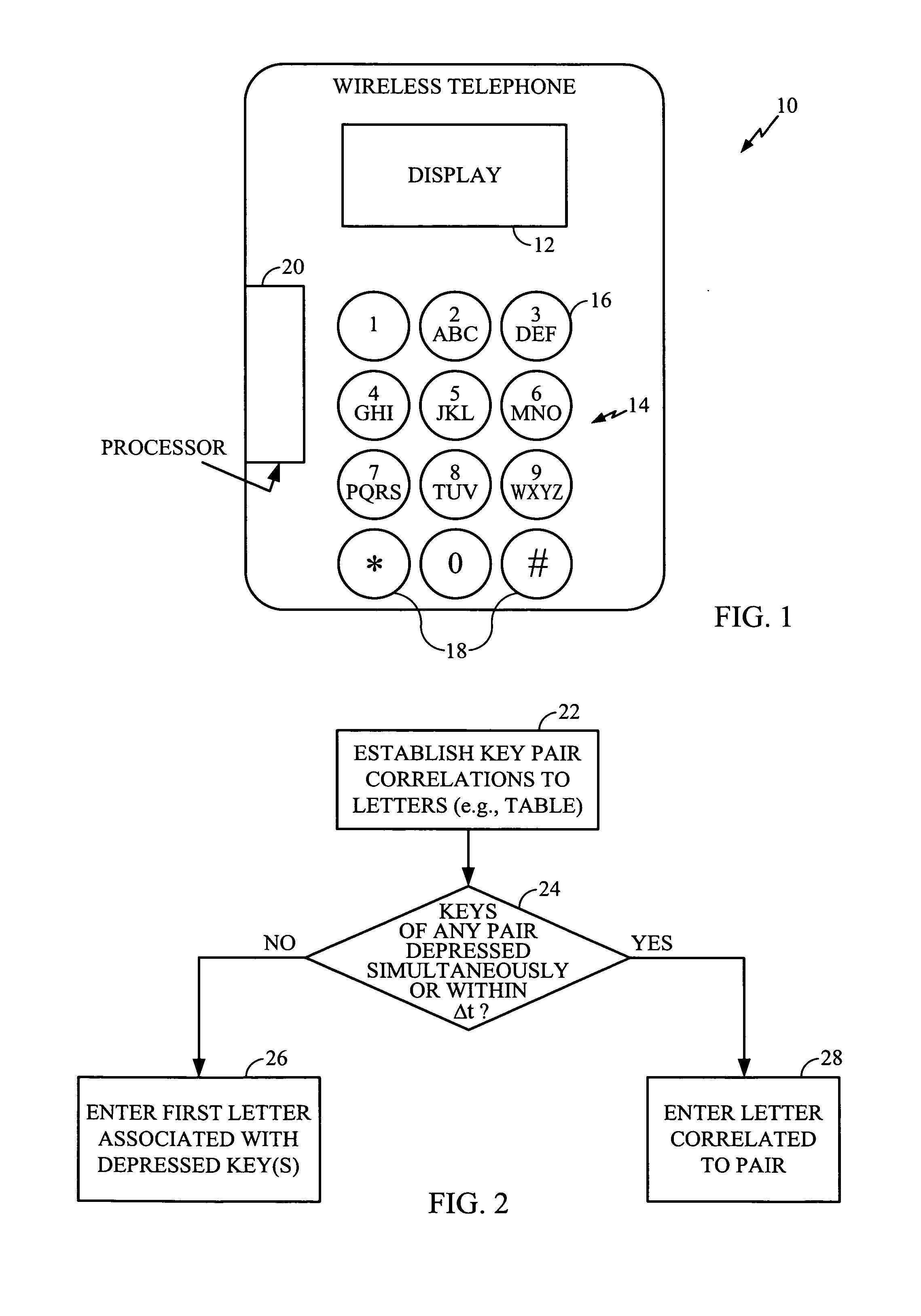 System and method for rapid text entry in telephone