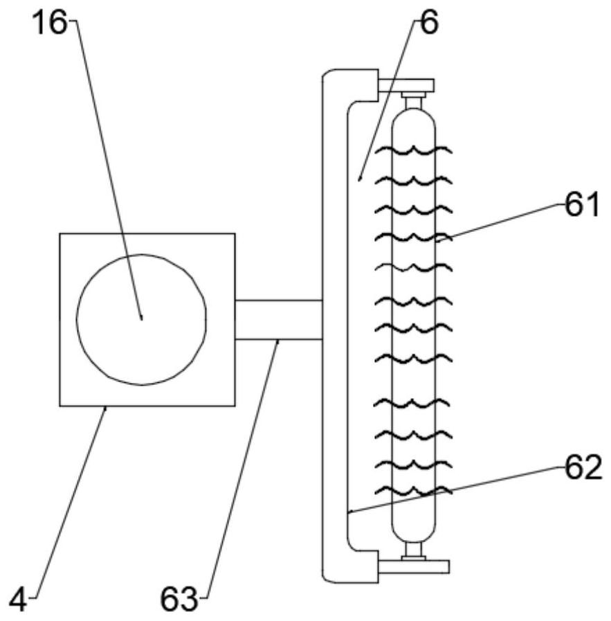 Paint spraying mechanical equipment