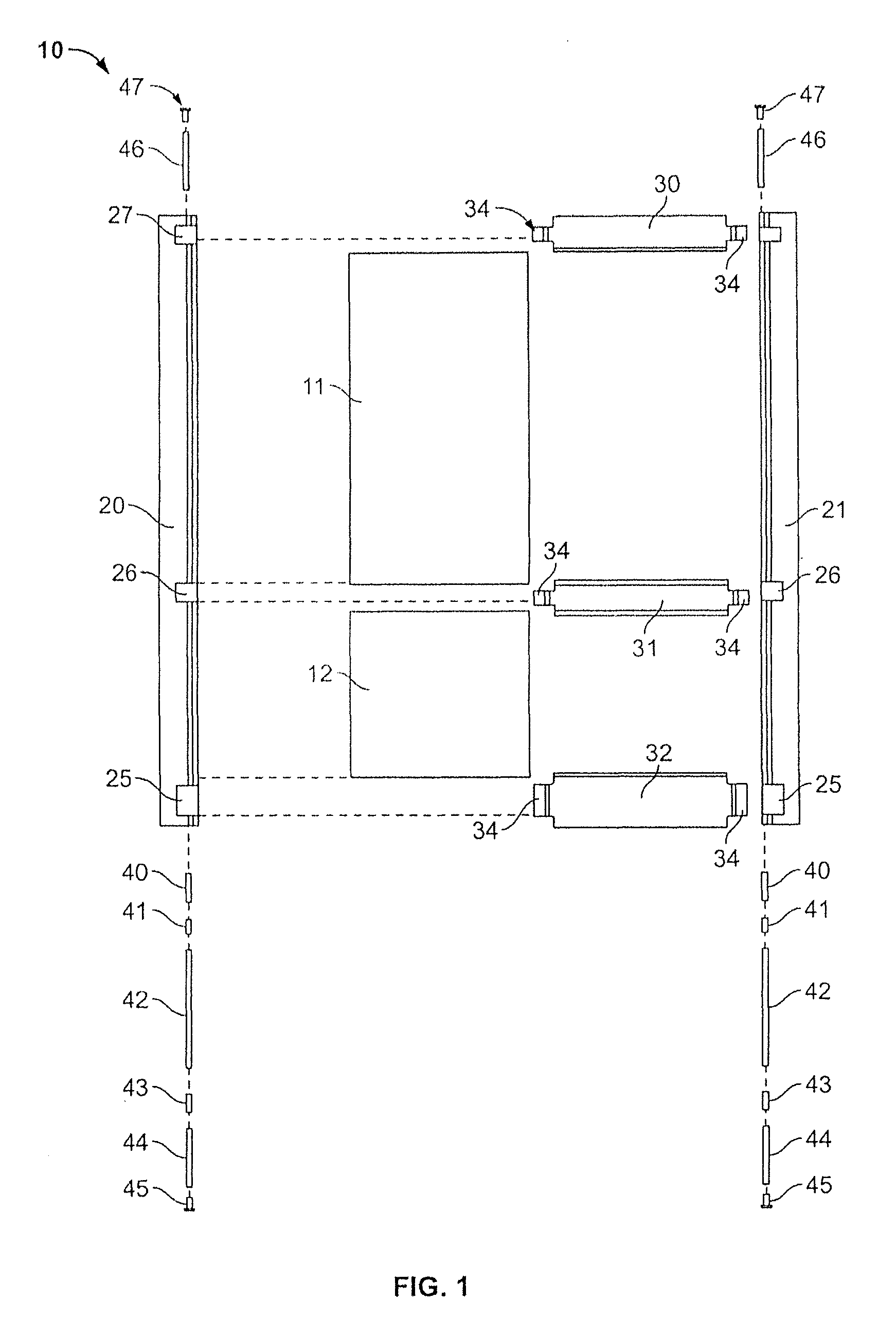 Modular door assembly