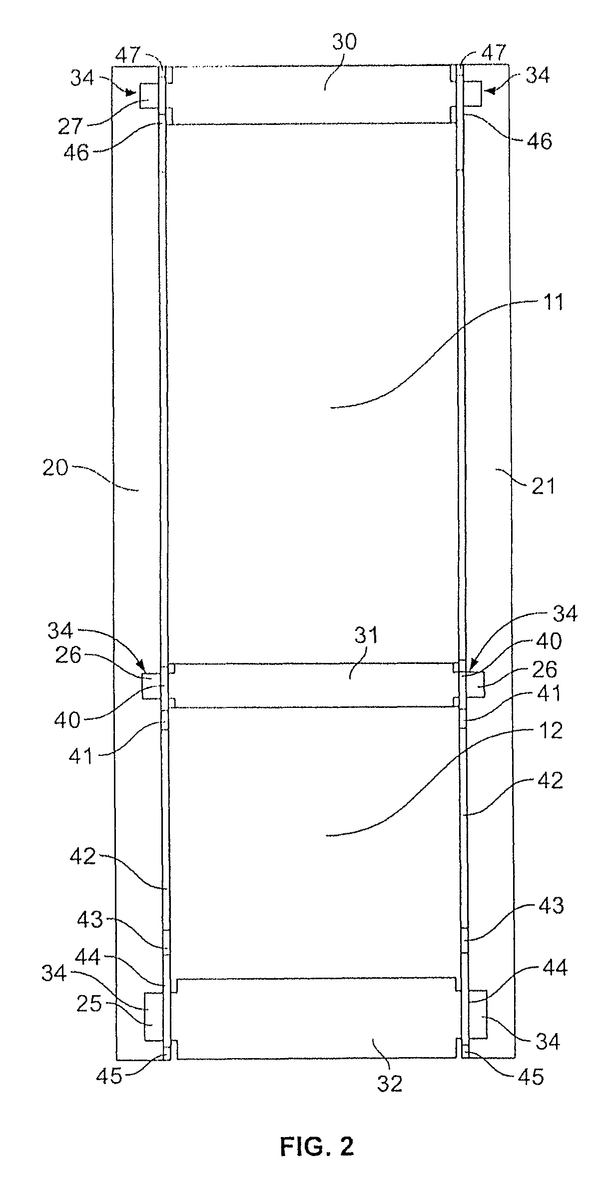 Modular door assembly