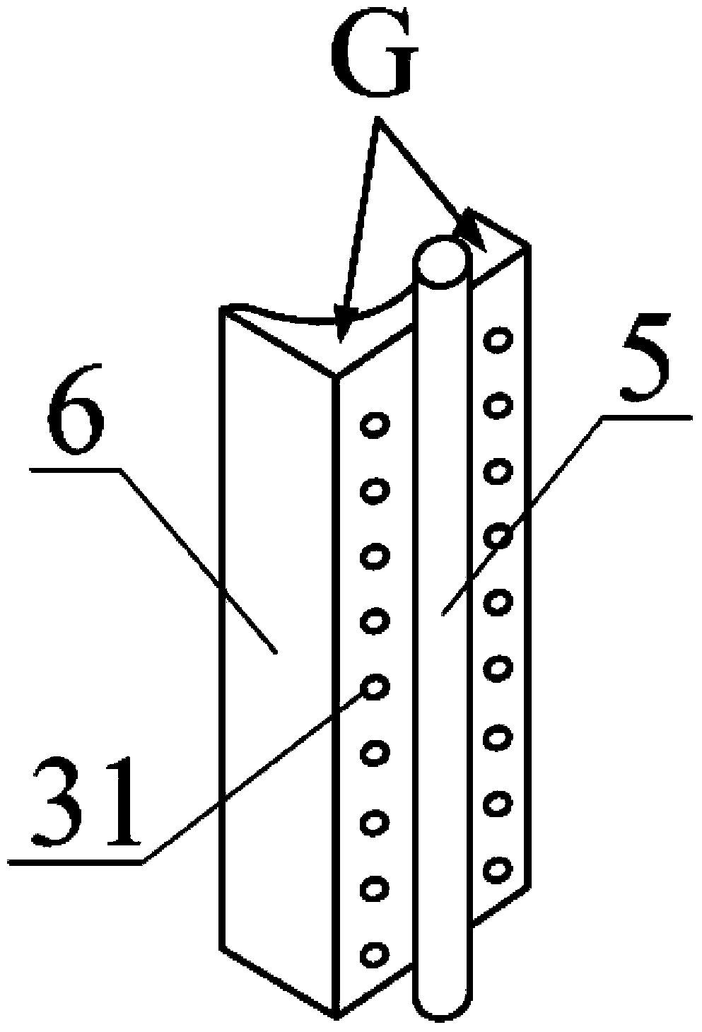 SCR denitration device and denitration method applicable to middle and small-size boilers