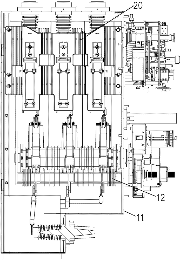 Environmentally friendly gas switchgear