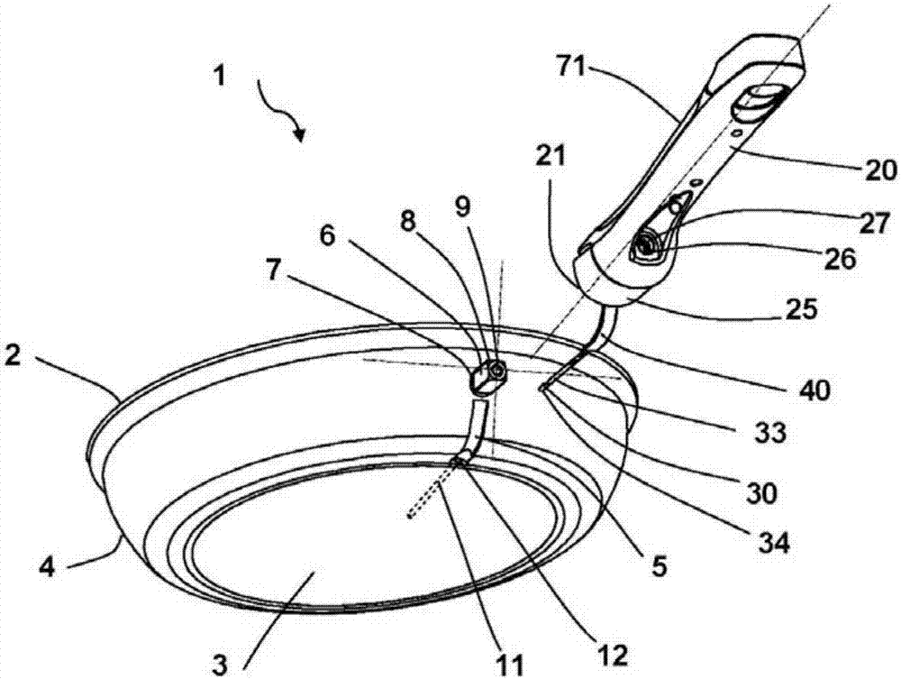 Cooking Vessel Comprising a Sensor Support