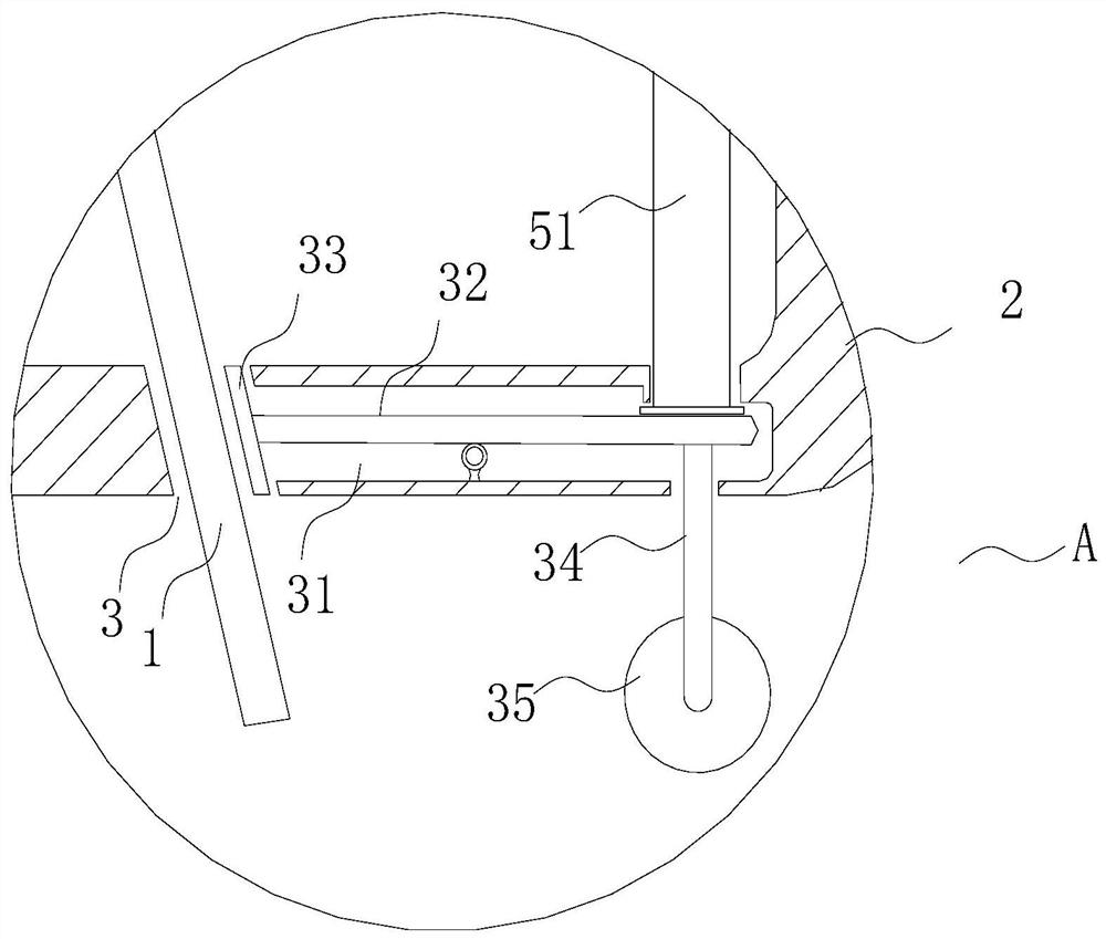 High-temperature-resistant composite waterproof coiled material