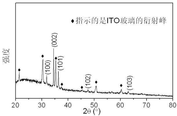 Method for preparing ZnO nano-rod array through one-step electro-deposition