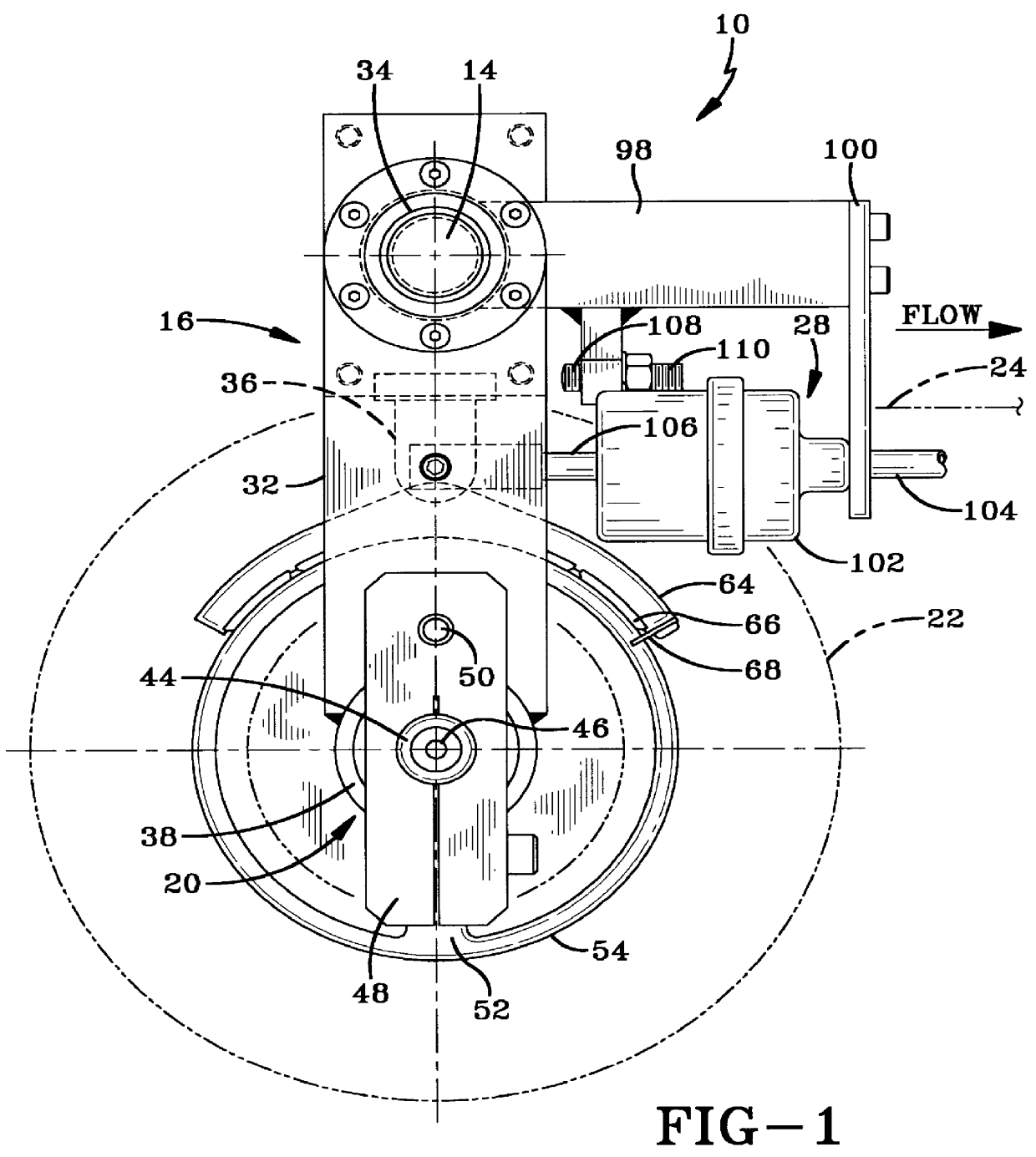 Self-compensating filament tension control device