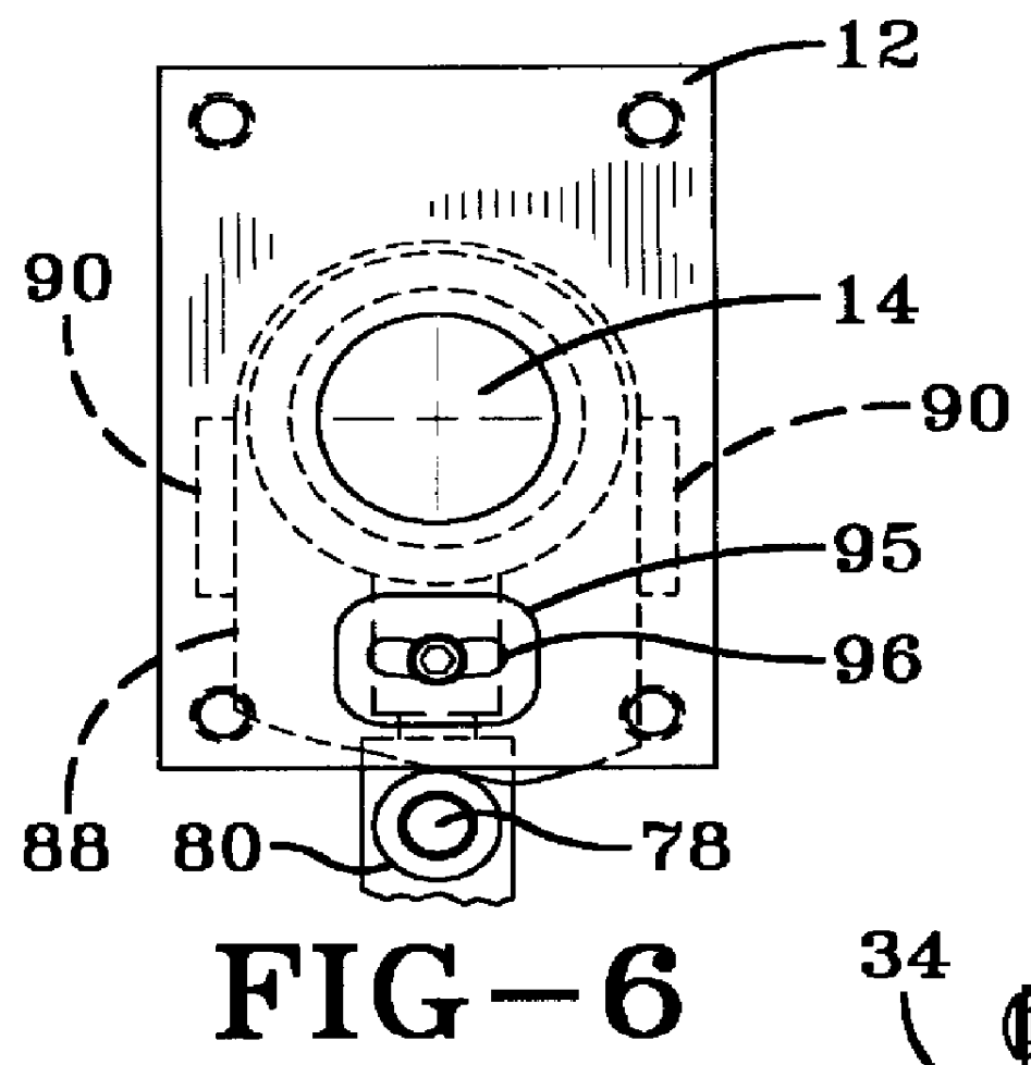 Self-compensating filament tension control device