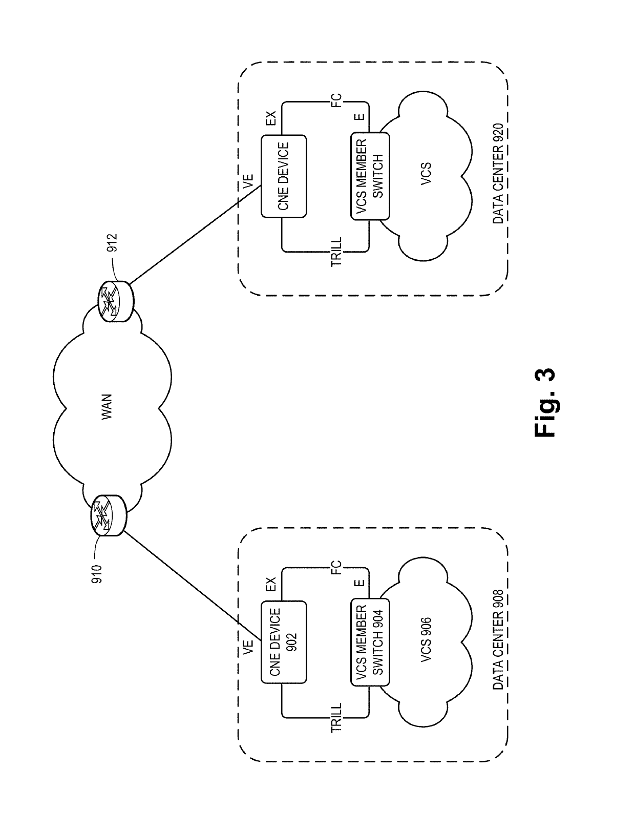 Lossless connection failover for mirrored devices with reduced inter-device messaging