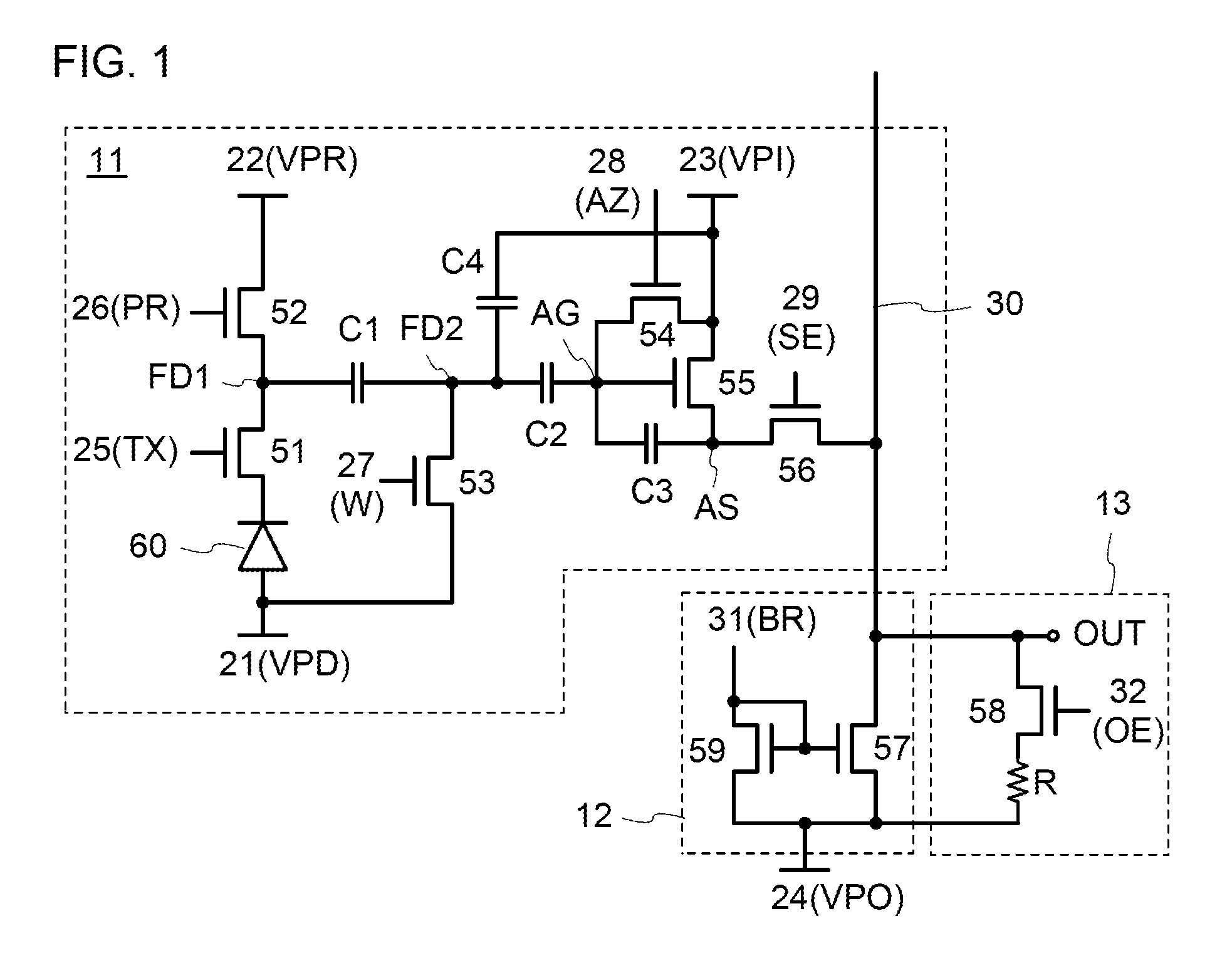 Imaging device having a selenium containing photoelectric conversion layer