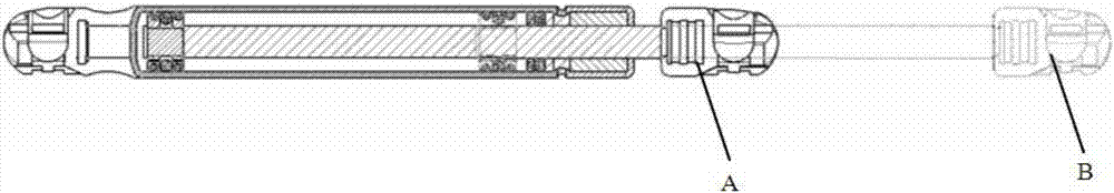 Light door opening and supporting mechanism