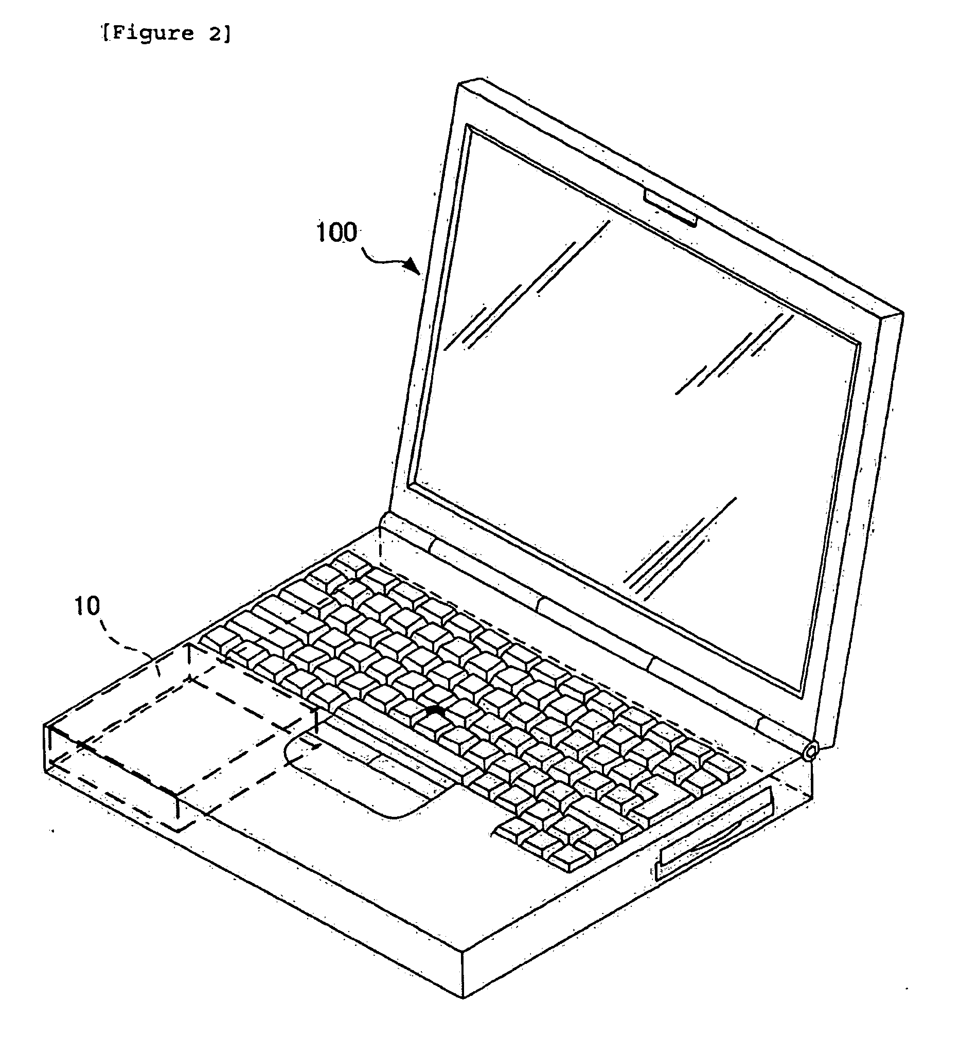 Magnetic disk protection mechanism, computer system comprising protection mechanism, protection method for magnetic disk, and program for protection method