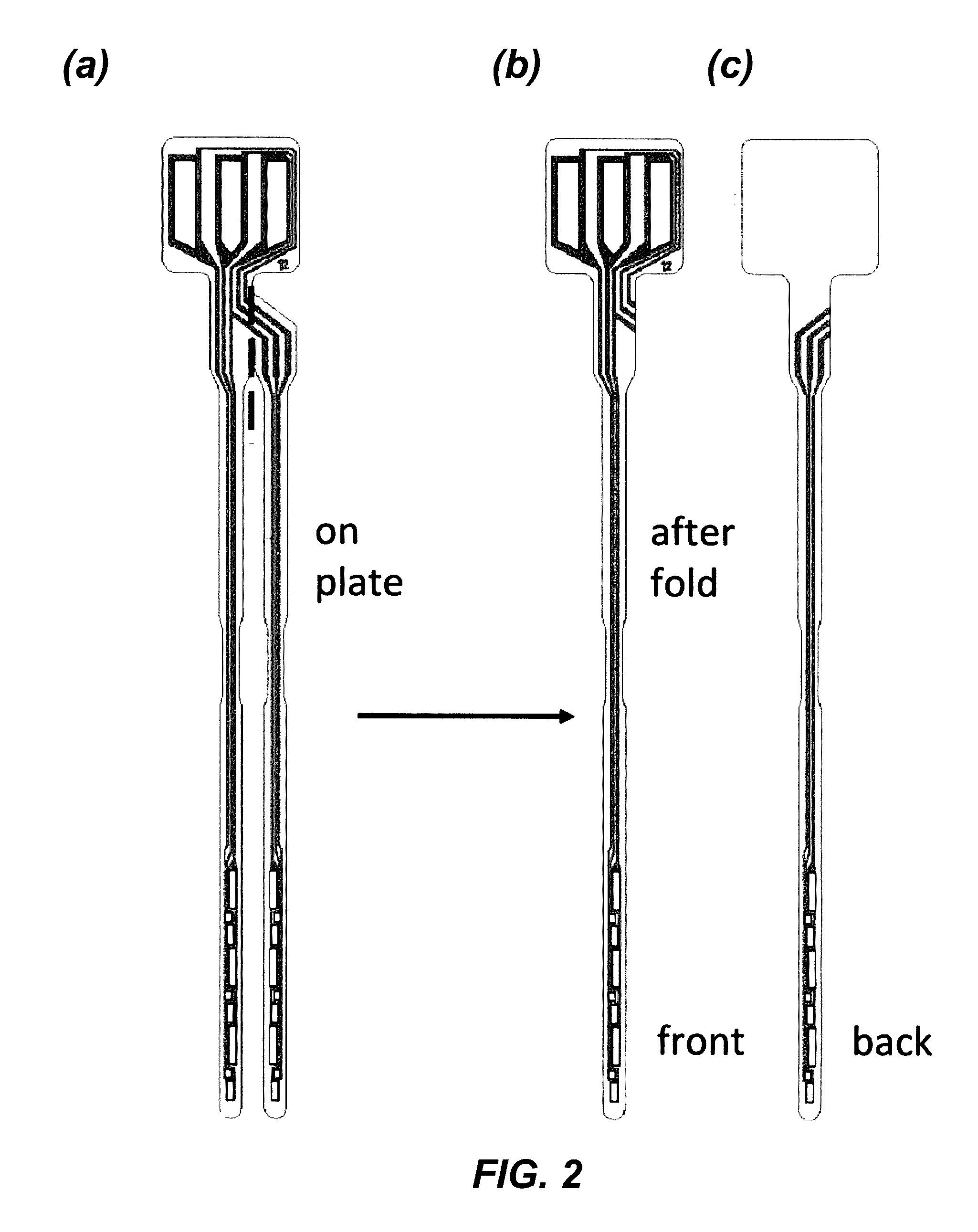 Foldover sensors and methods for making and using them