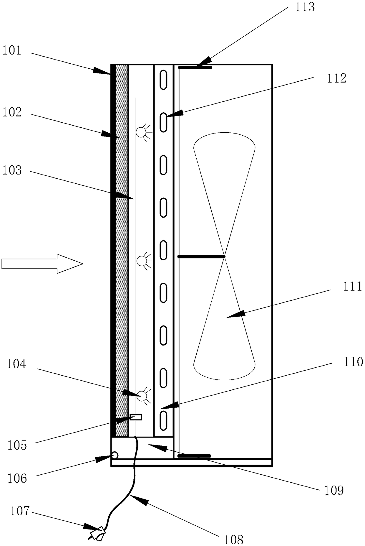 Air conditioner outdoor unit utilizing electroosmosis effect for cooling and frost restraining