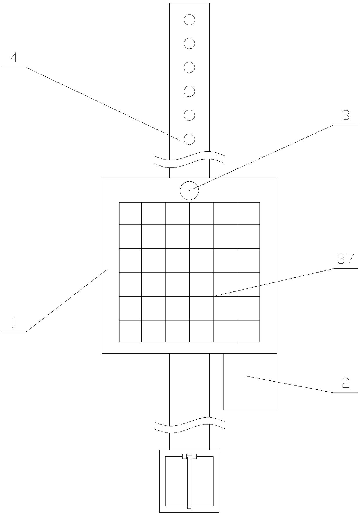 Face identification based mobile payment device with split-screen display function