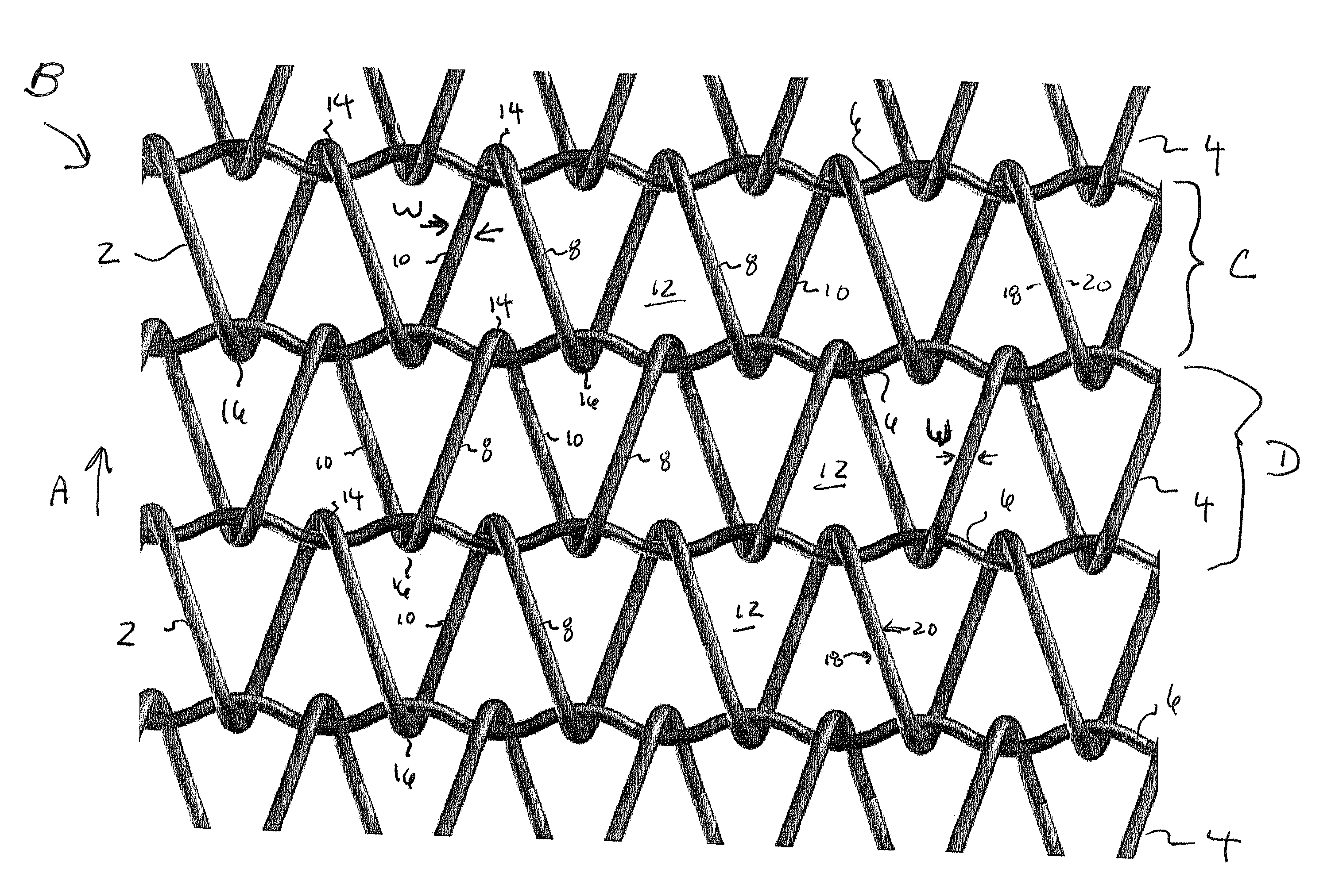 Woven wire conveyor belt and a method of forming the same