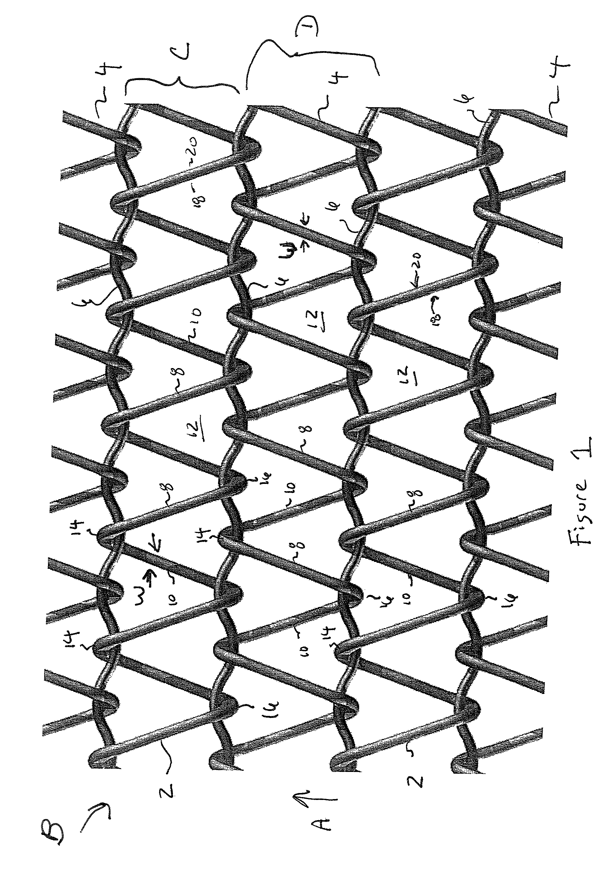 Woven wire conveyor belt and a method of forming the same