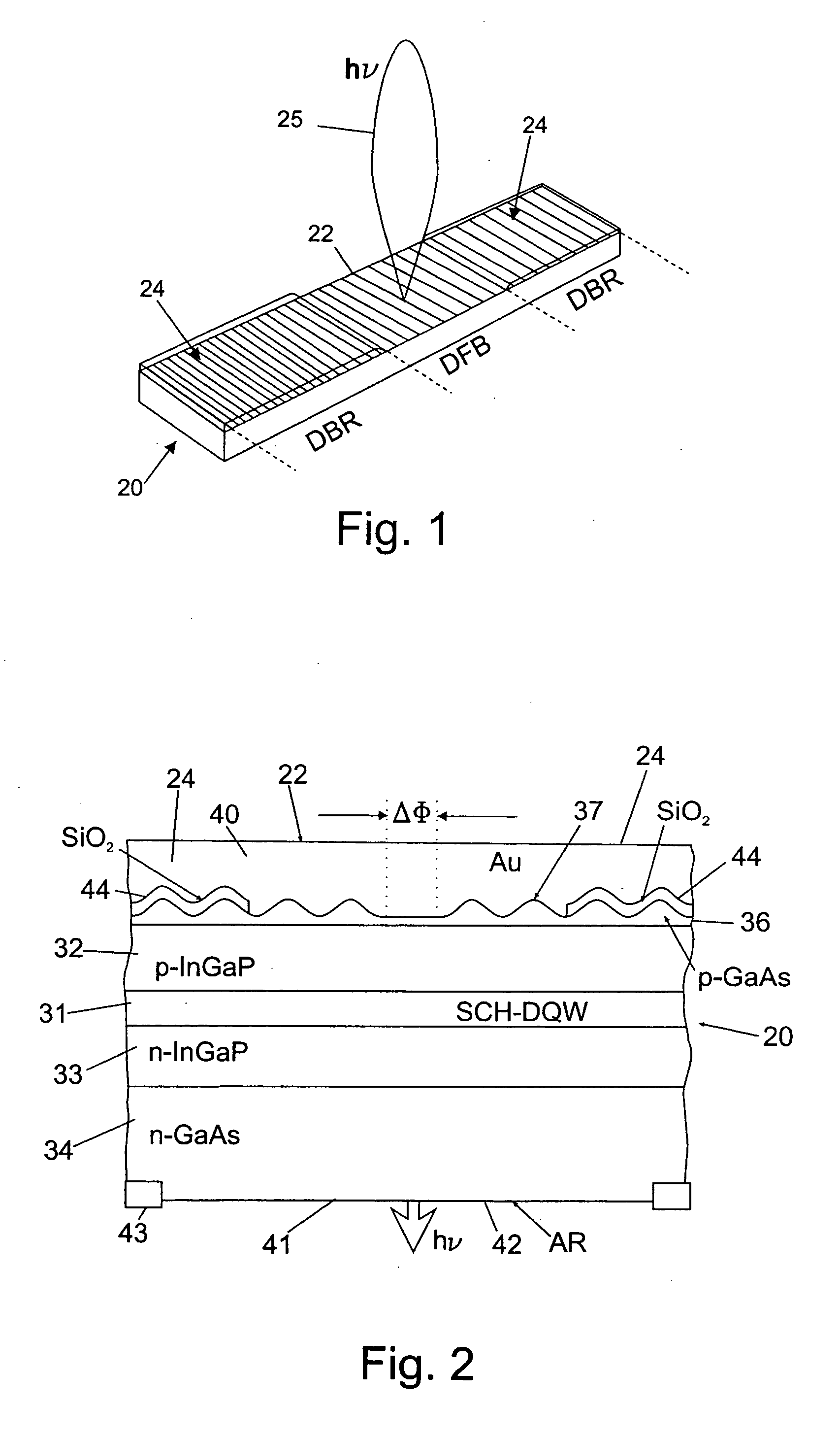 High coherent power, two-dimensional surface-emitting semiconductor diode array laser