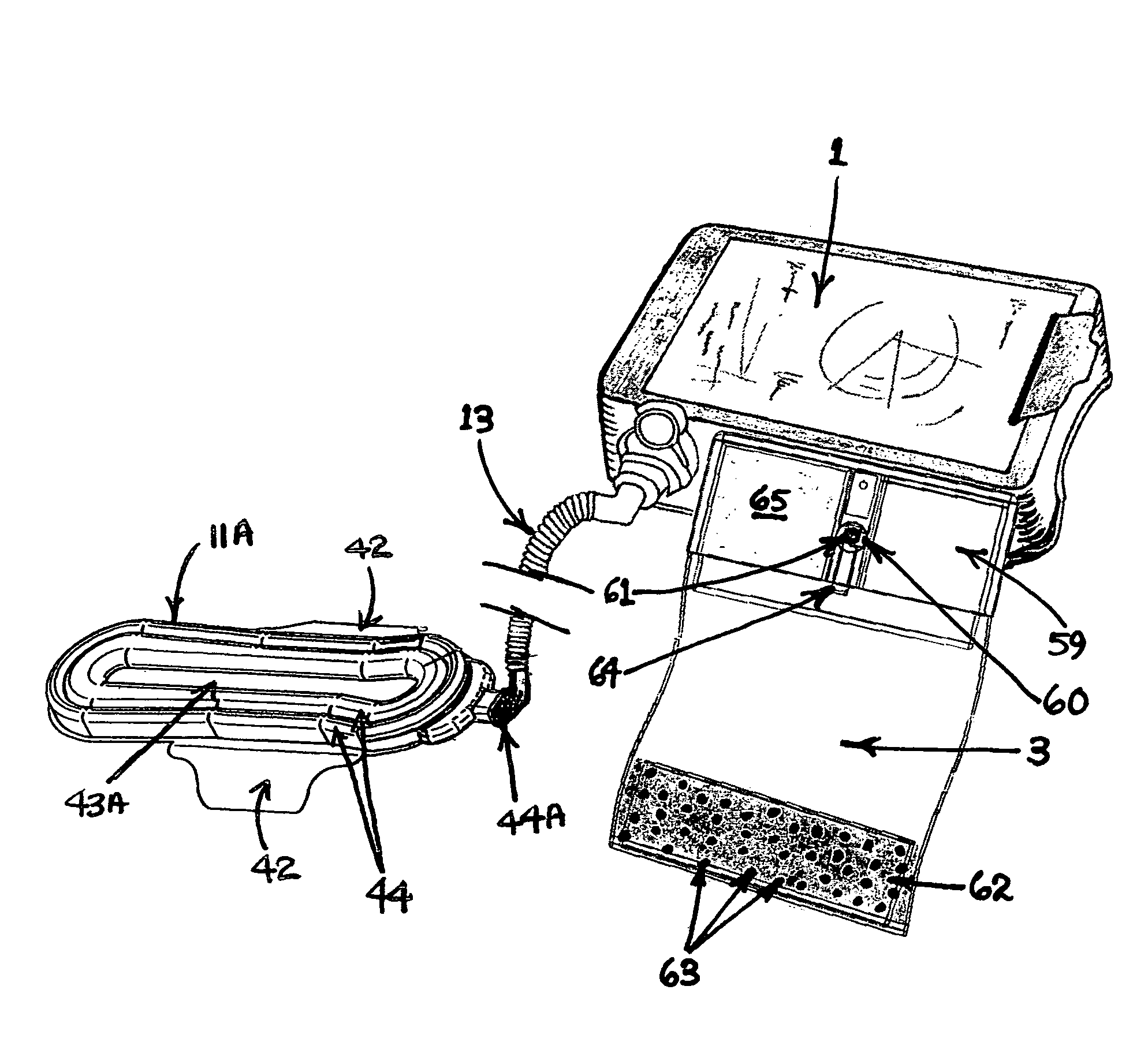 Automatic self cleaning bladder relief system