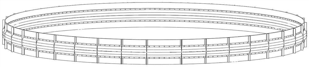 A wire separation ring with conditional contact load