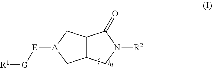 New Hexahydrocyclopentapyrrolone, Hexahydropyrrolopyrrolone, Octahydropyrrolopyridinone and Octahydropyridinone Compounds