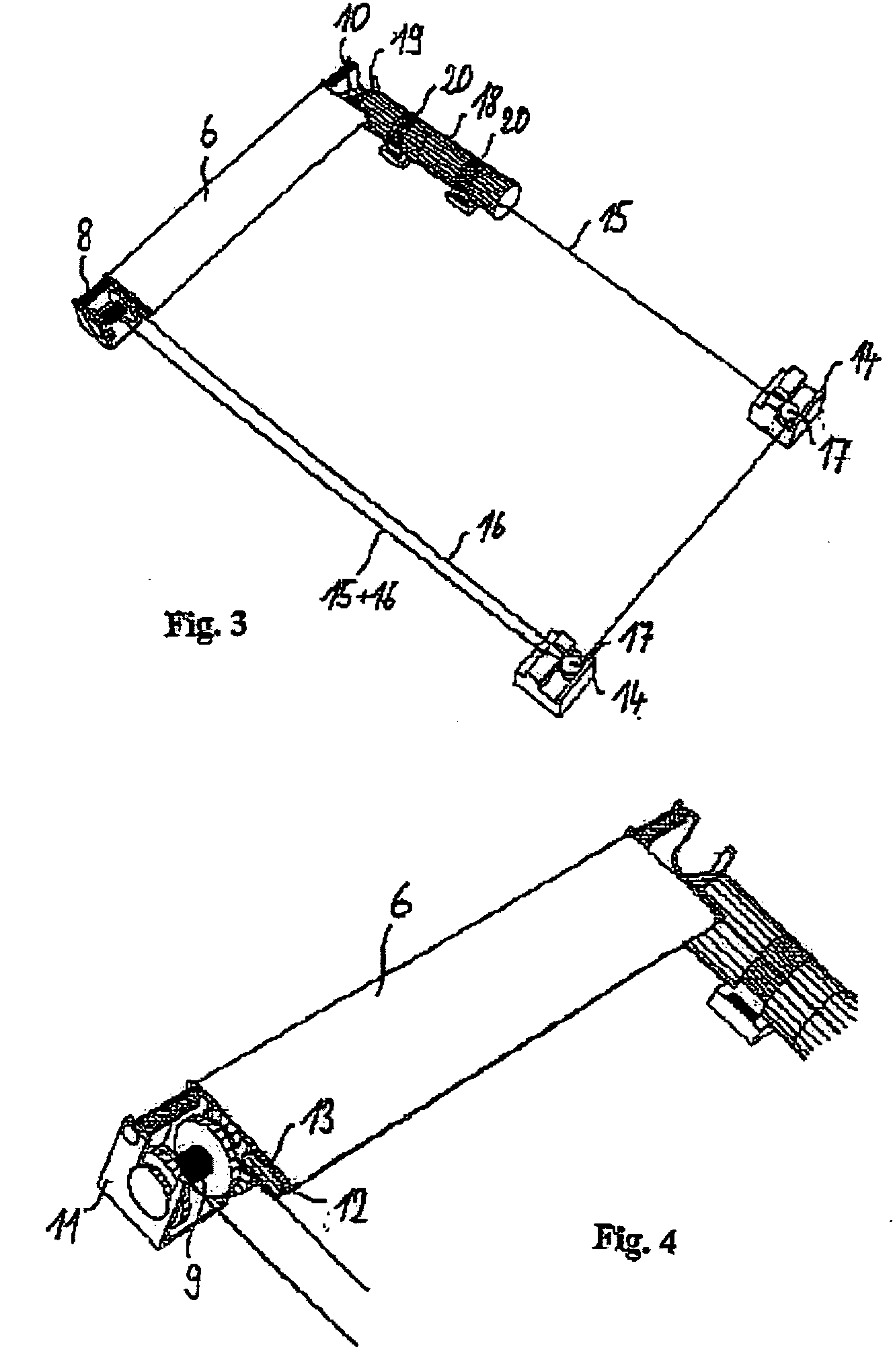 Roller blind device