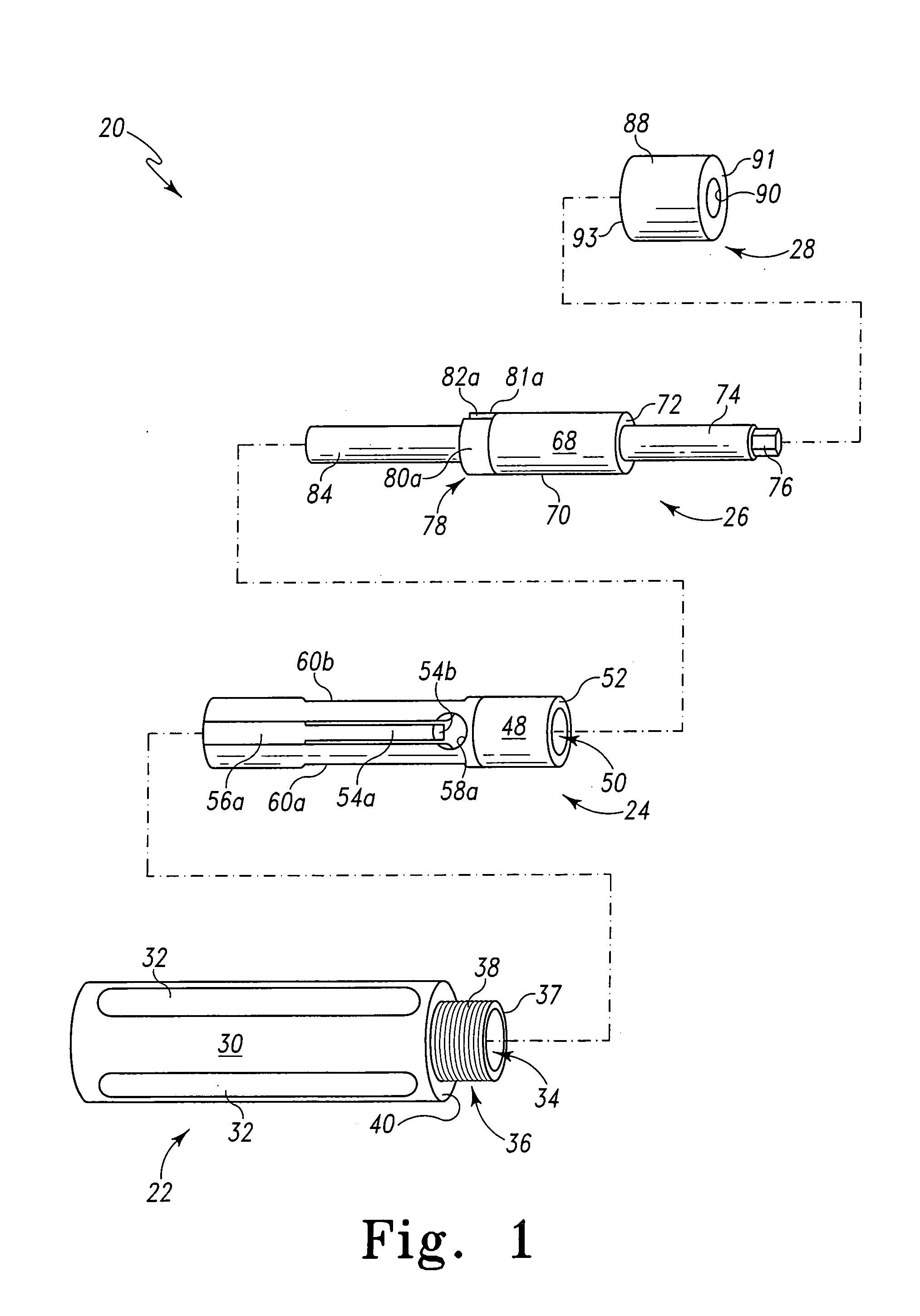 Torque limiting driver with easily disassembled components for sterilization