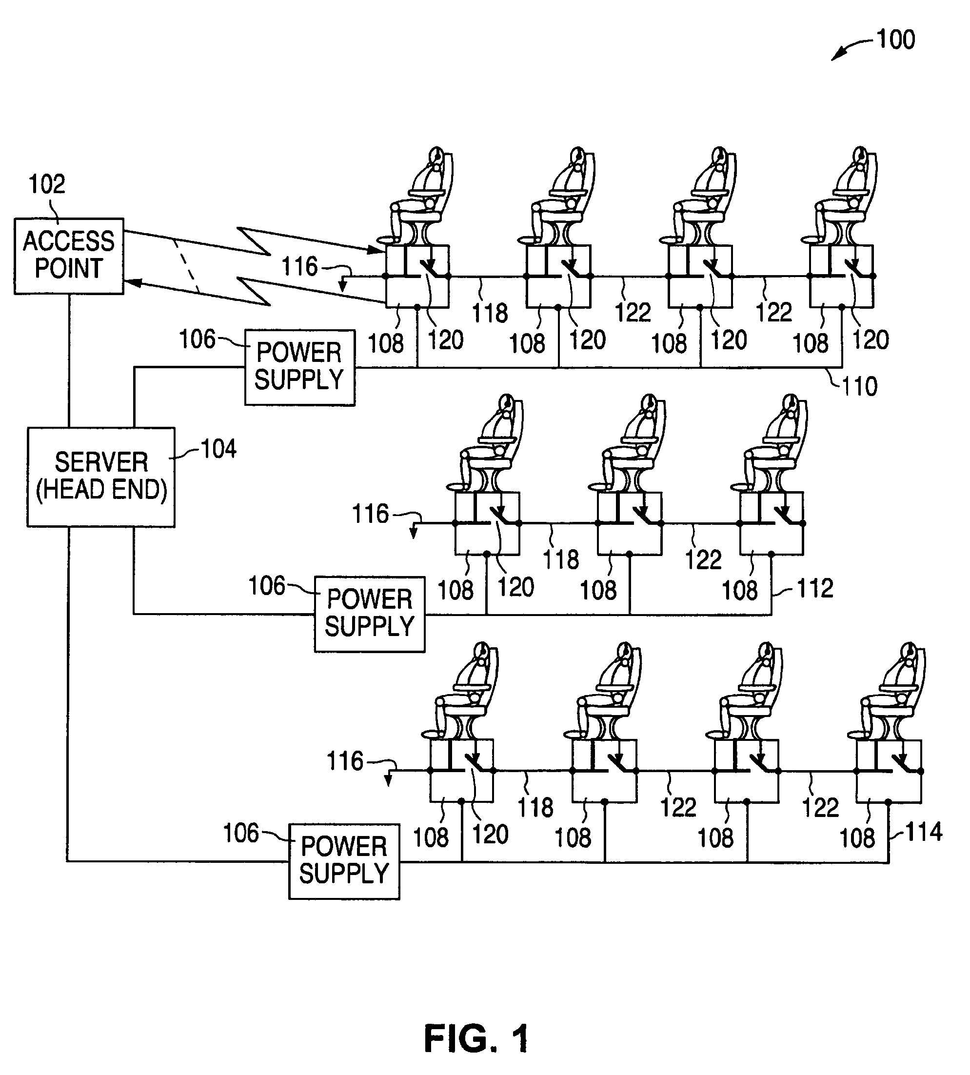 Automatic airplane seat location mapping