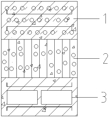 Novel composite UHPC projectile-resistant layer capable of resisting repeated attacks