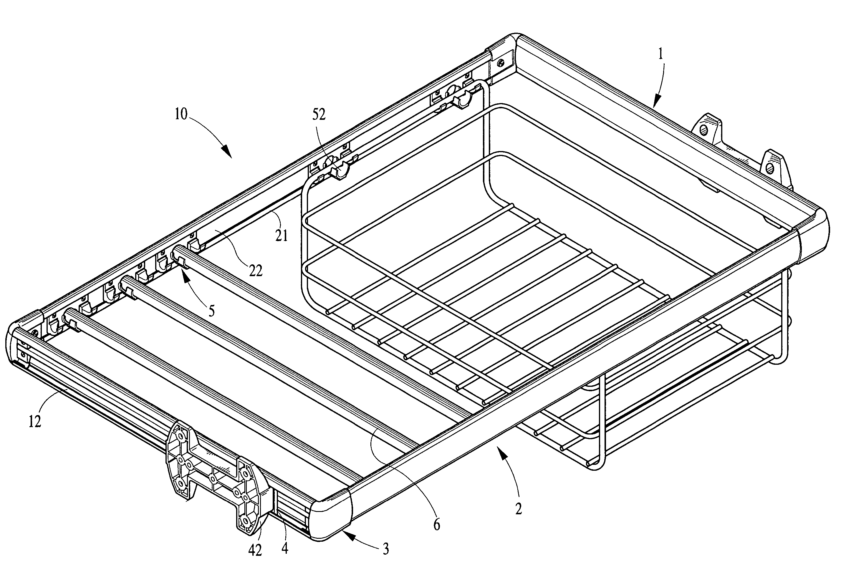 Basket frame