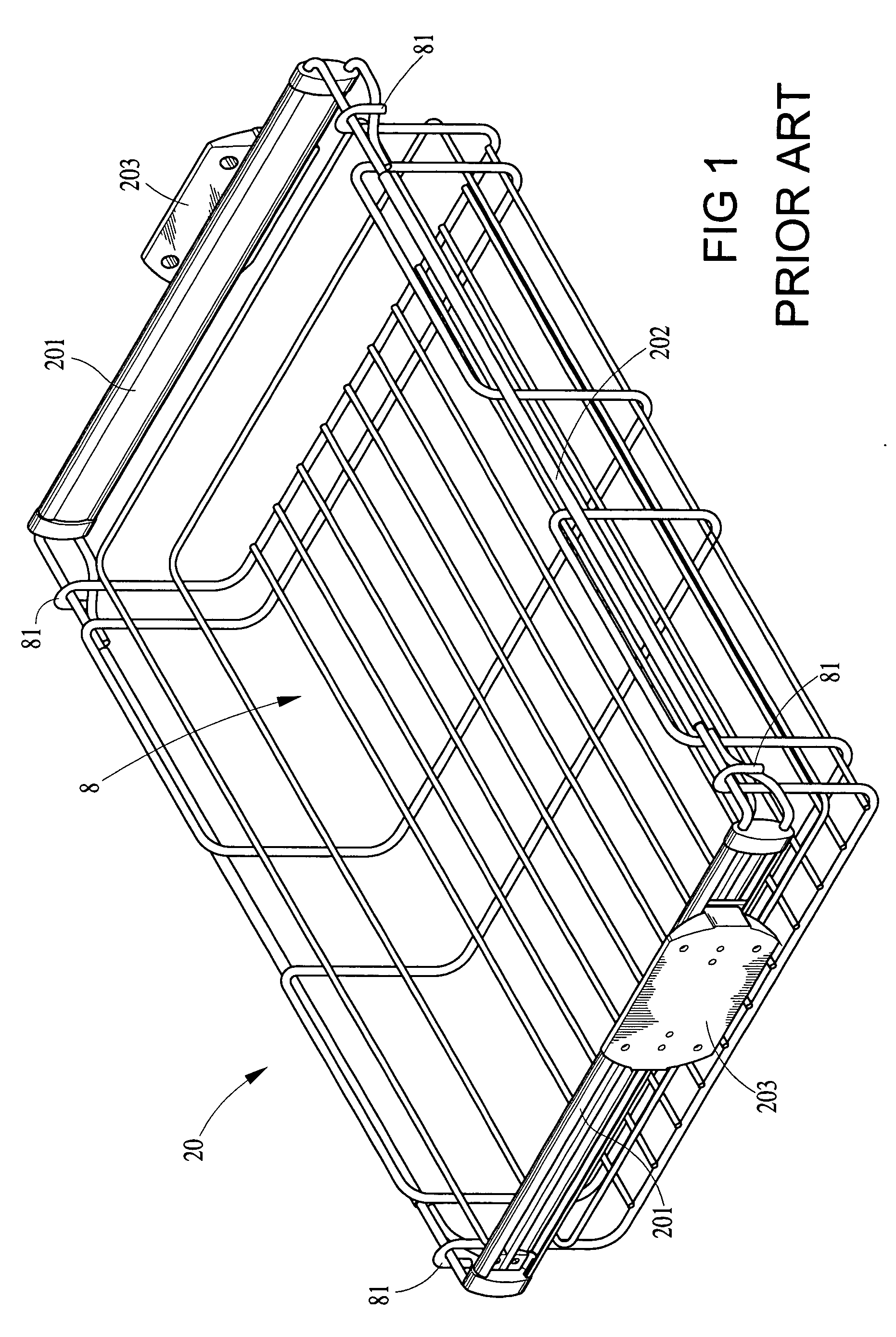 Basket frame