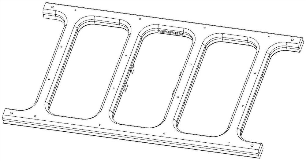 Urban rail vehicle storage battery pack online monitoring device