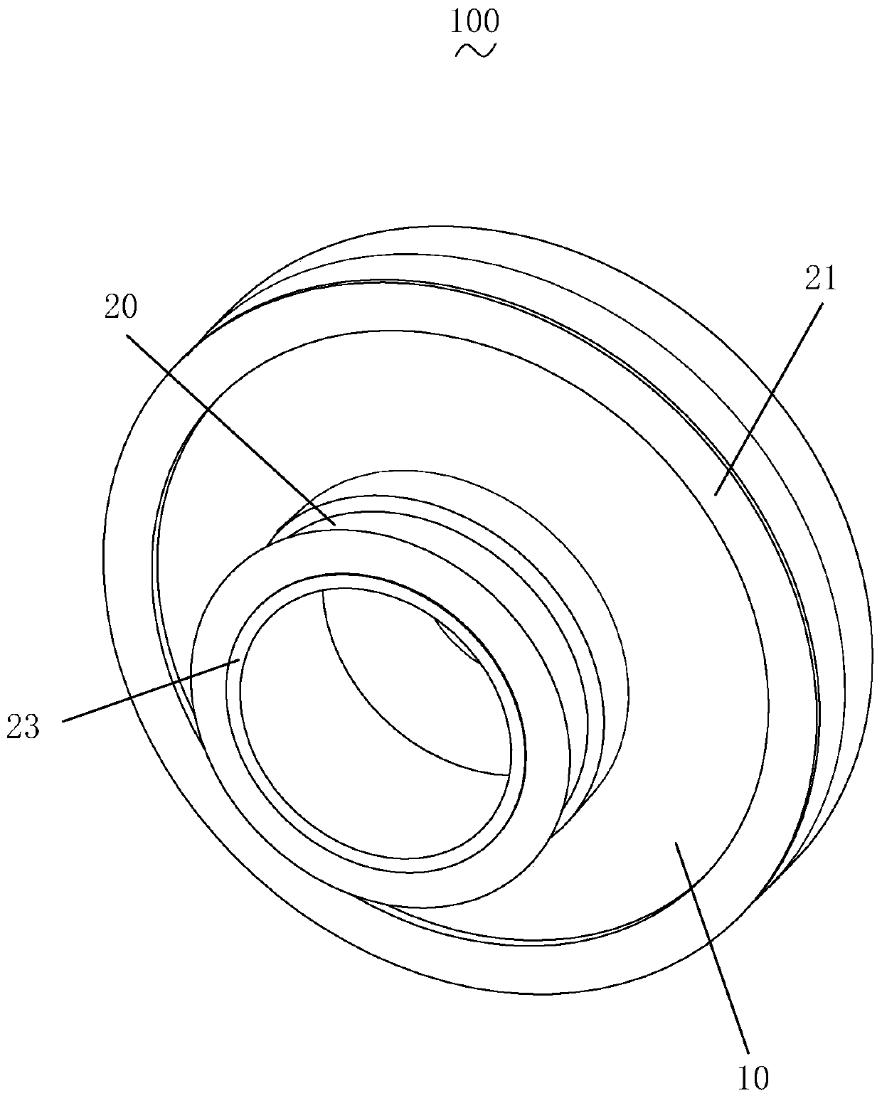 Method for forming piston of rubber air spring