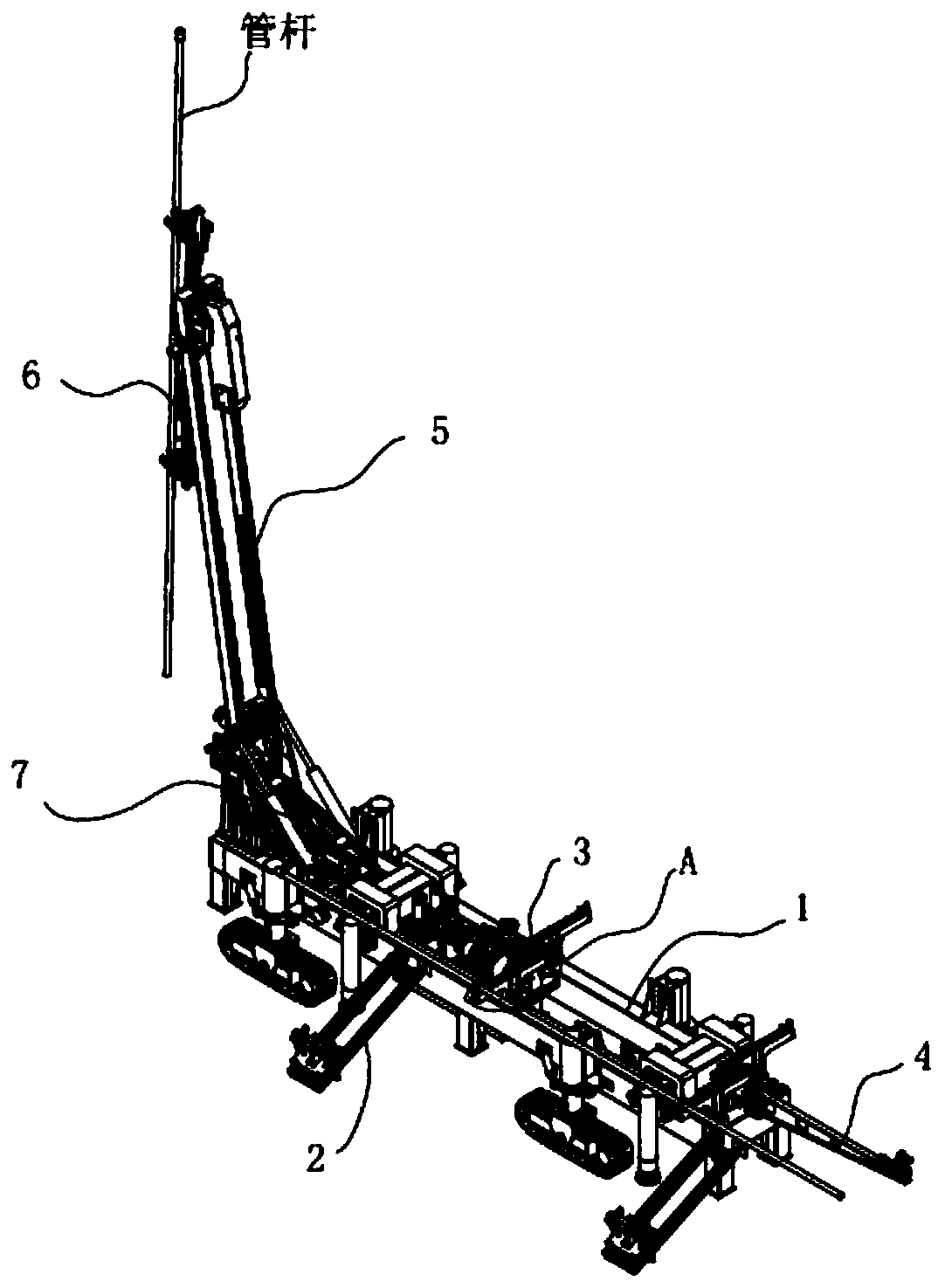 Petroleum well repairing automation device