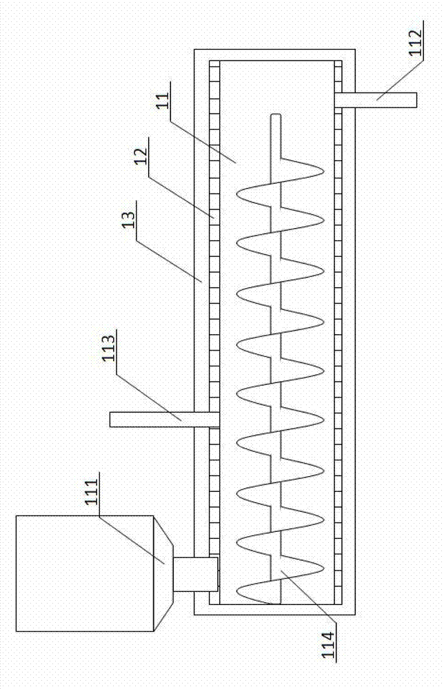 Dry distiller and oil sand pyrolysis-dry distillation system