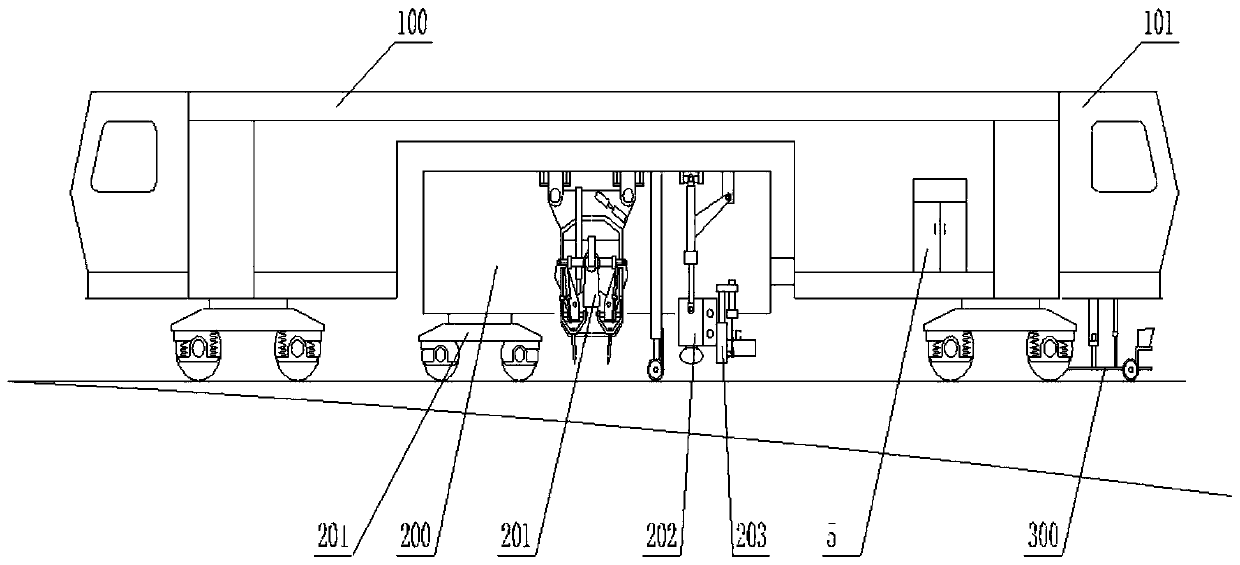 System for monitoring operation quality state of track lifting and lining, levelling and tamping vehicle