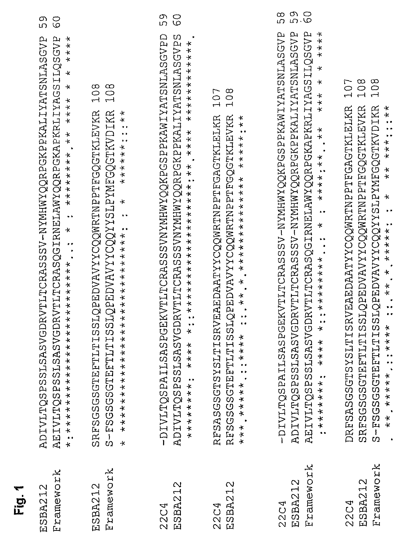 Humanized antibodies against the β-amyloid peptide