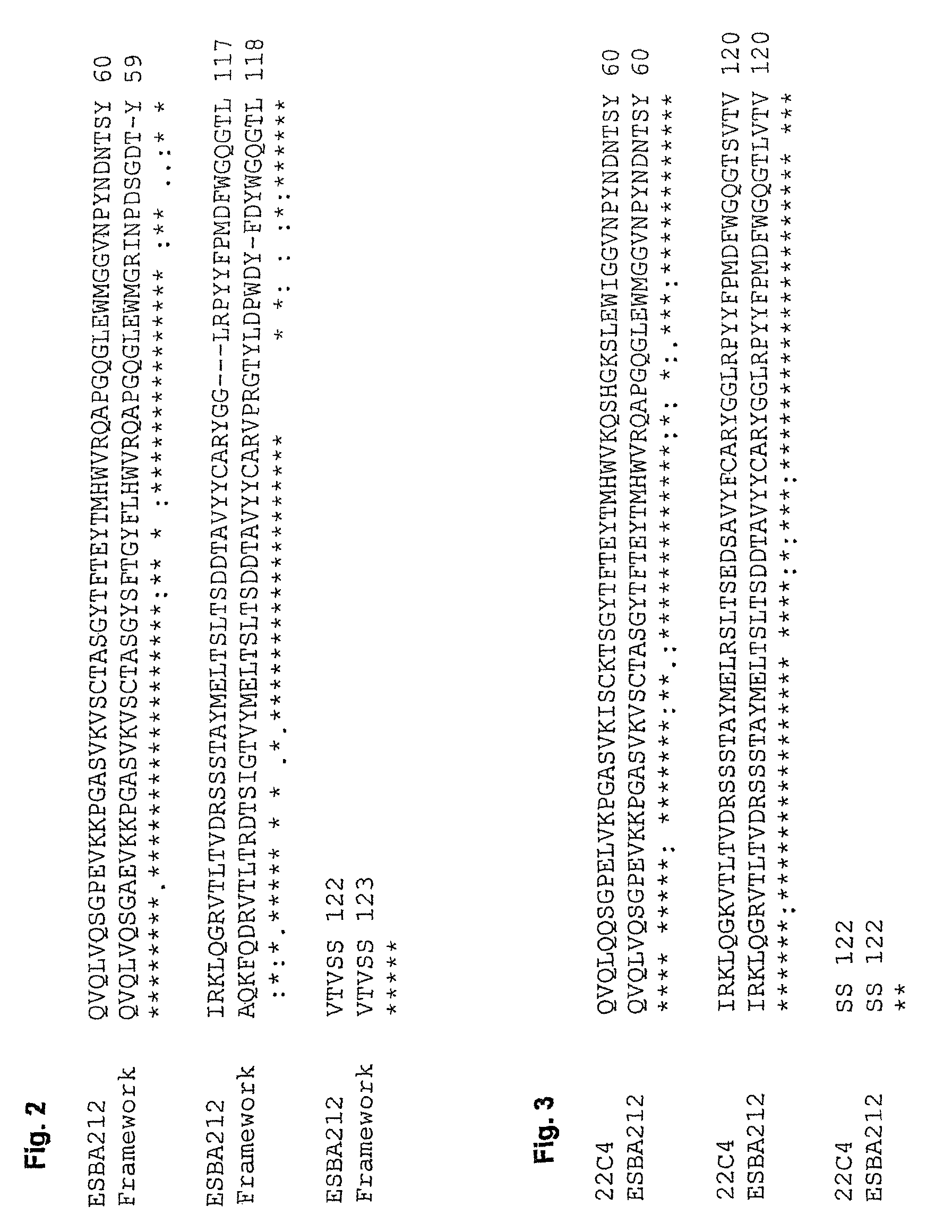 Humanized antibodies against the β-amyloid peptide