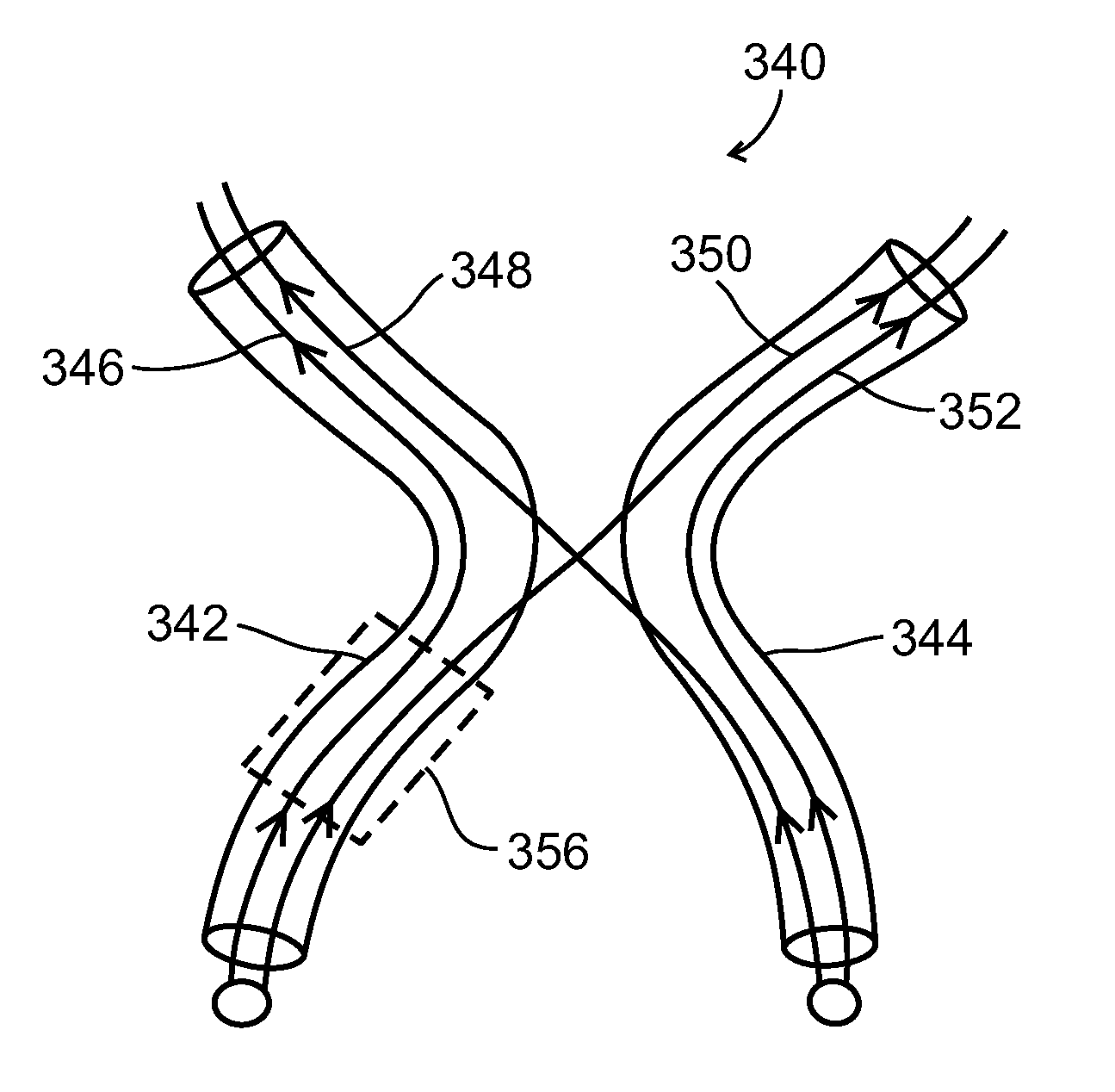 User interface for selecting paths in an image