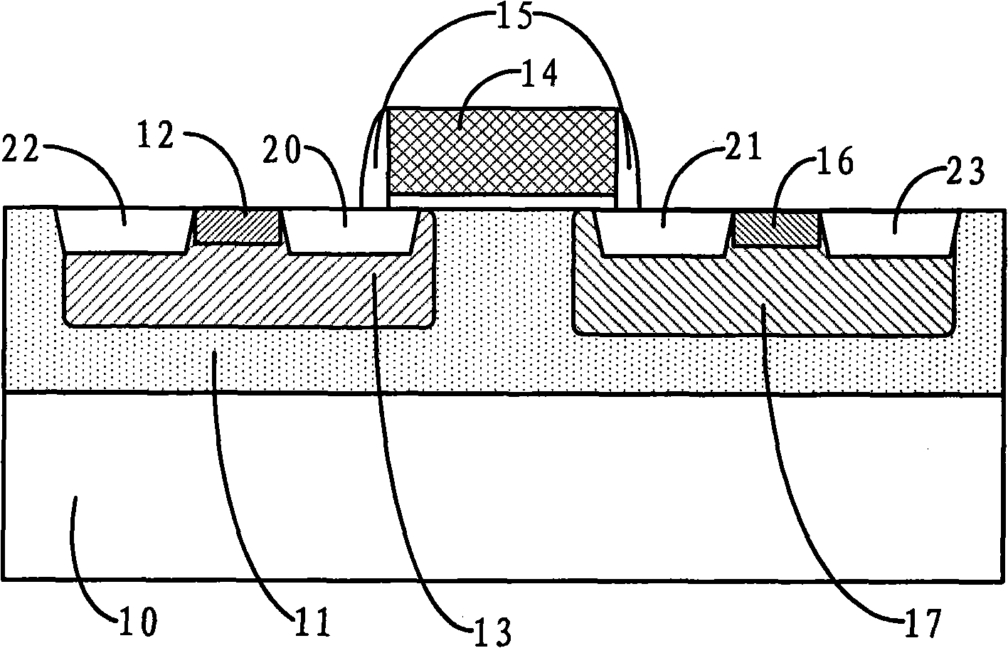 LDMOS device capable of improving rebound performance and manufacturing method thereof