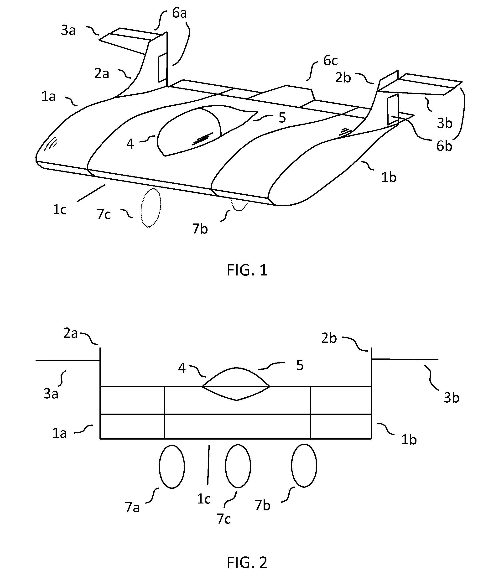 Stable Low Aspect Ratio Flying Wing