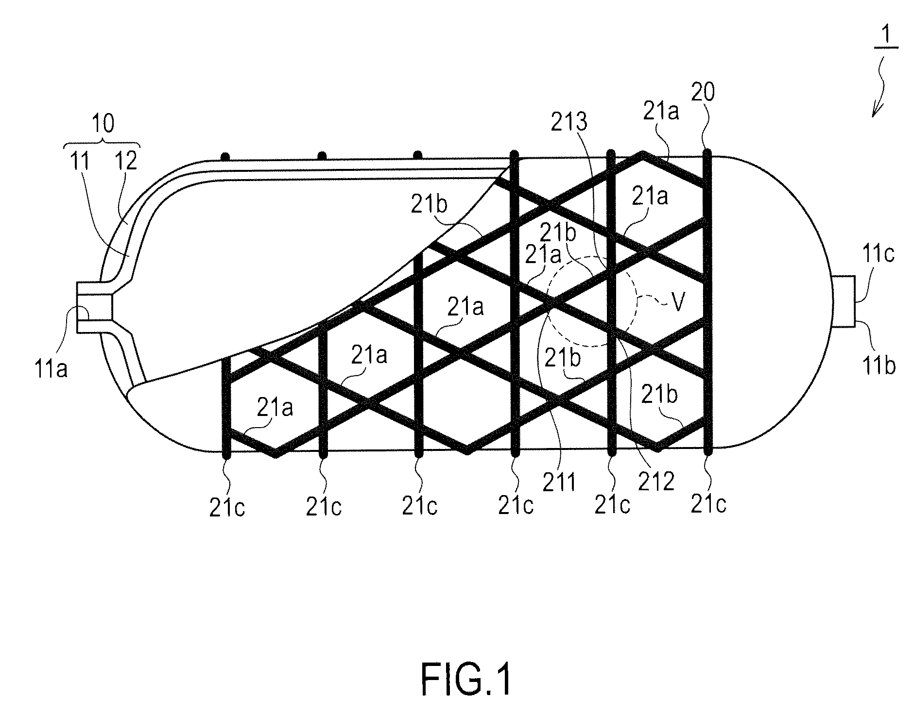 Structure and manufacturing method for pressure vessel