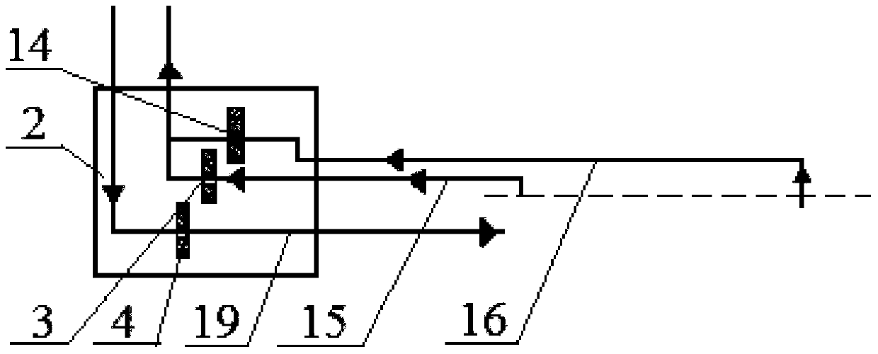 Parallel type rotor pump, liquid taking method and engine dry type oil pan lubricating system