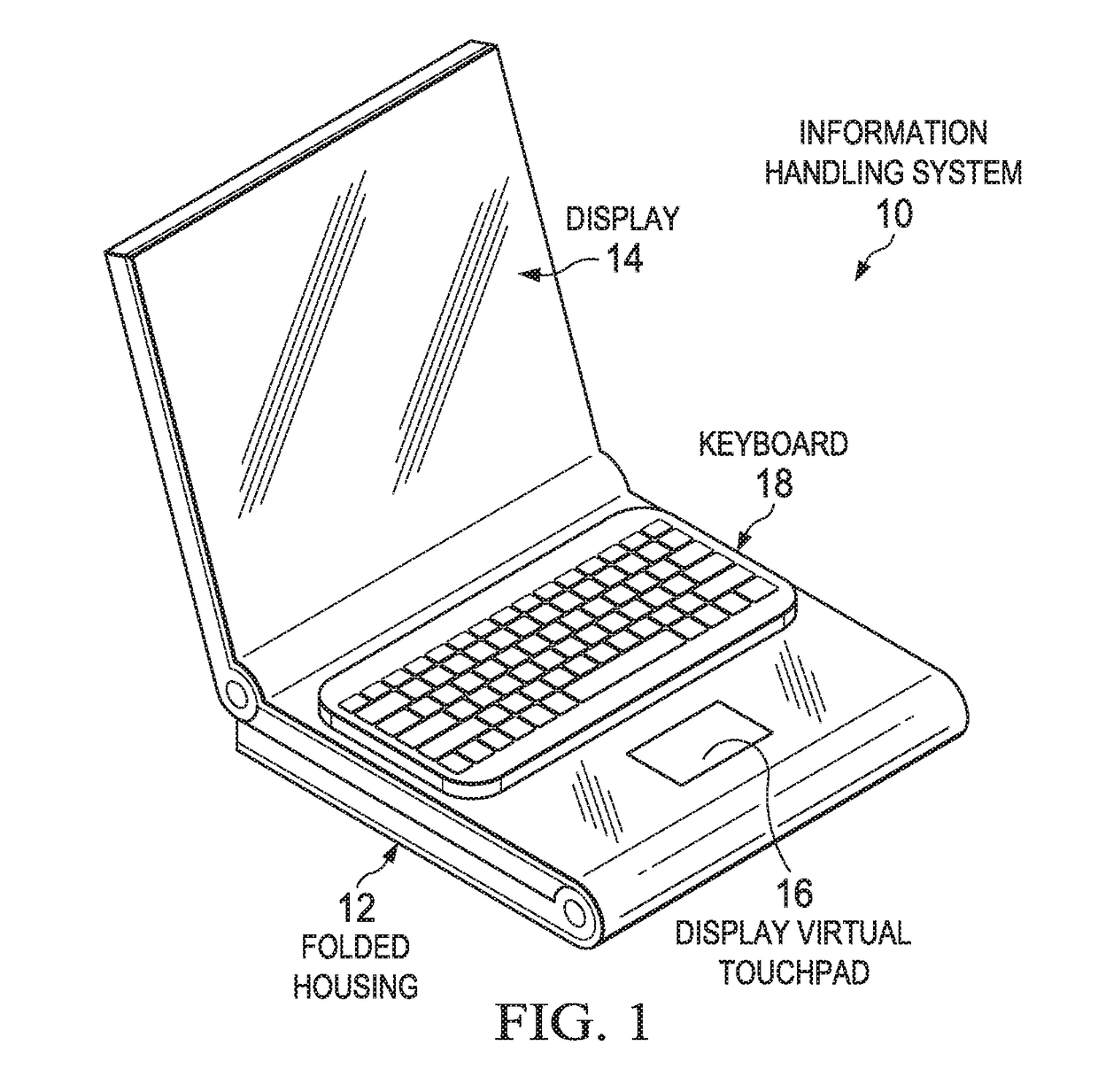 Flexible Information Handling System and Display Configuration Management