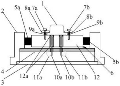 Quartz tuning fork gyroscope gauge outfit screening and testing device