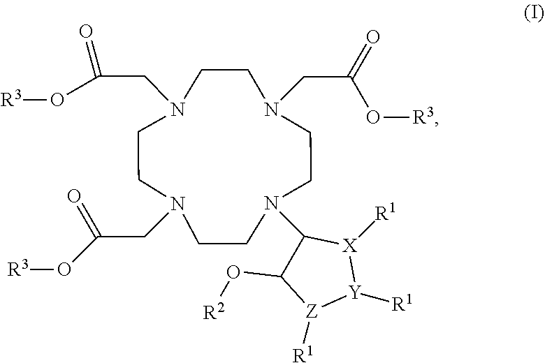 Cyclen based compounds, coordination compounds, peptides, pharmaceutical preparation, and use thereof