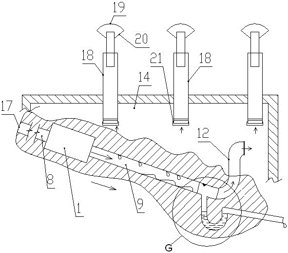 Passive ventilation-dehumidification system of soil-source-based immature soil cave dwelling and construction method of passive ventilation-dehumidification system