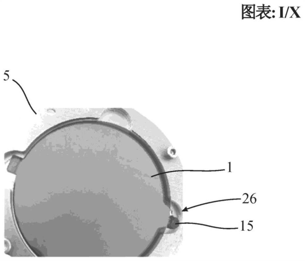 Method for making an eyeglass lens coate and intermediate assembly for the production of a coated eyeglass lens for said method