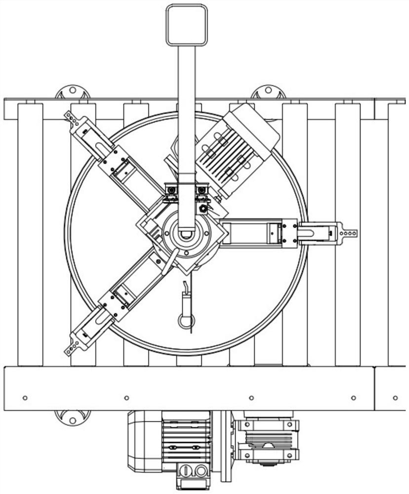 A kind of automatic barrel rotating equipment and barrel rotating method