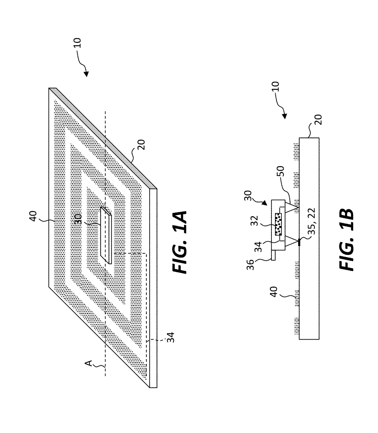 Antenna with micro-transfer-printed circuit element