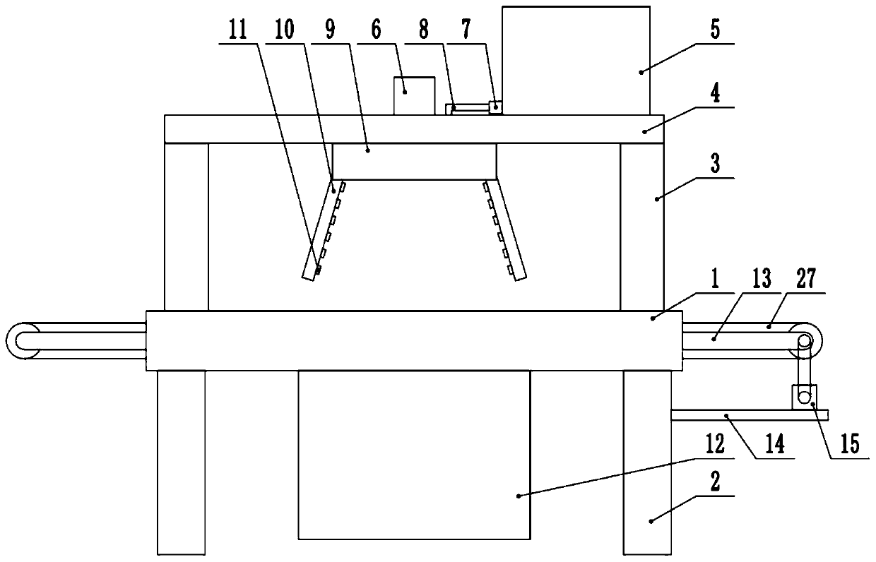 Automatic mechanical paint spraying equipment